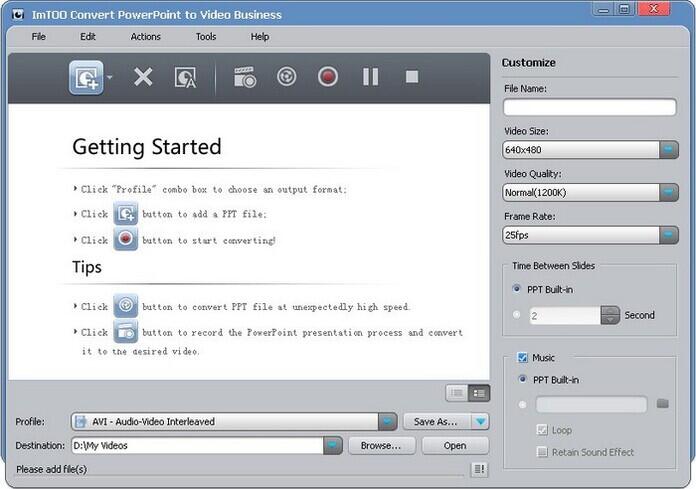 powerpoint for mac convert to video problems with audio